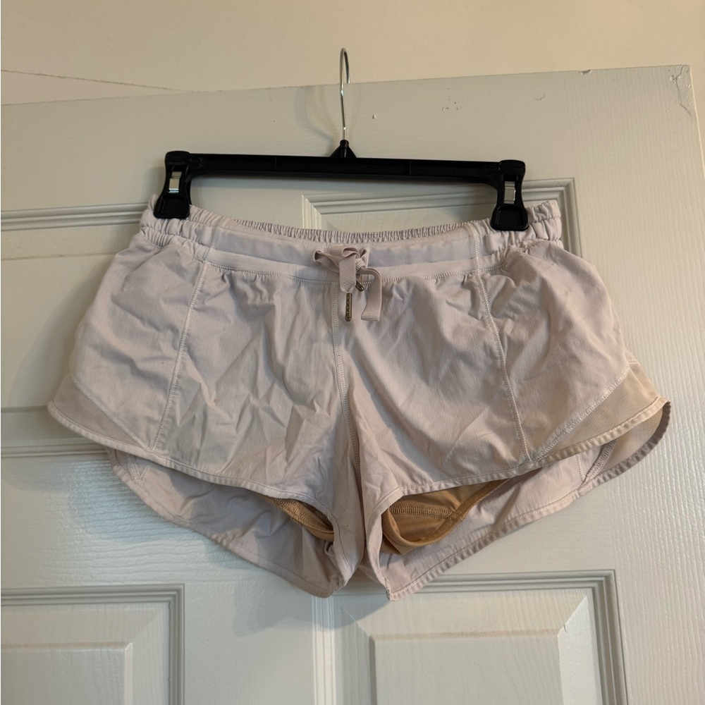 Lululemon Women's white workout Shorts